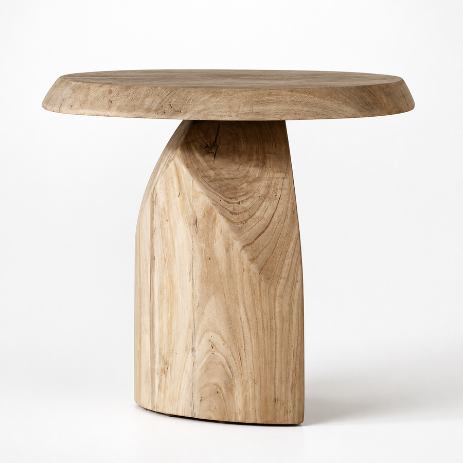 TIERNAN RECLAIMED OAK SIDE TABLE