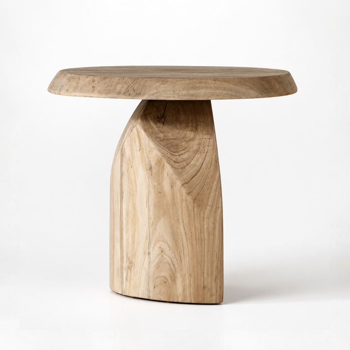 TIERNAN RECLAIMED OAK SIDE TABLE