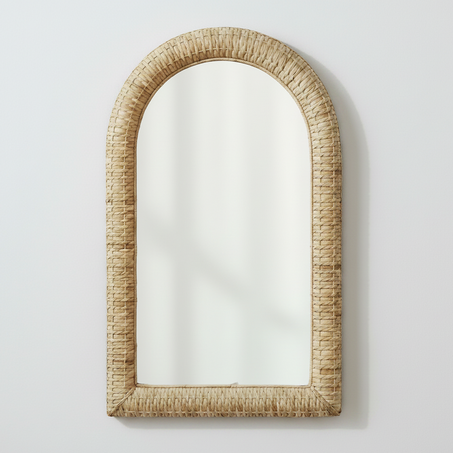 TWISTED SEAGRASS ARCH MIRROR