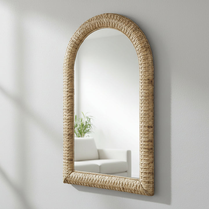 TWISTED SEAGRASS ARCH MIRROR