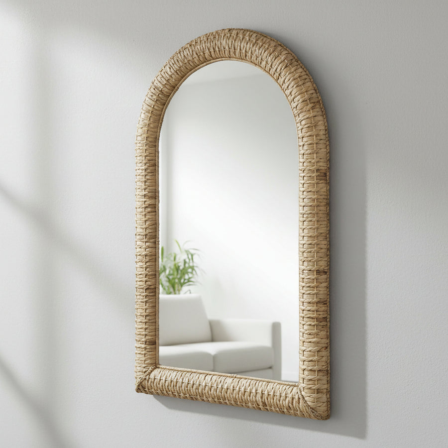 TWISTED SEAGRASS ARCH MIRROR