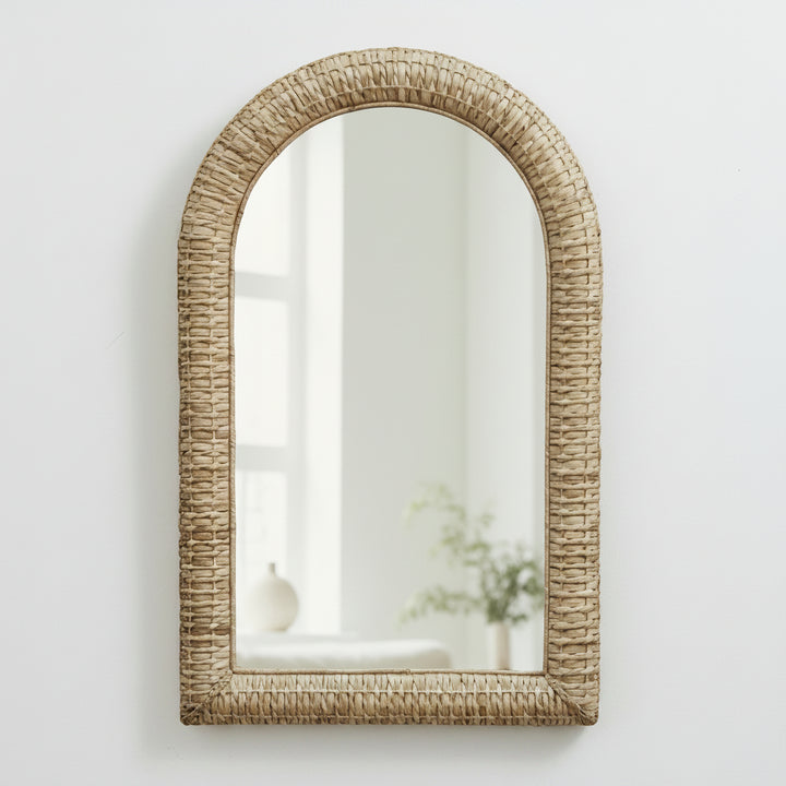 TWISTED SEAGRASS ARCH MIRROR