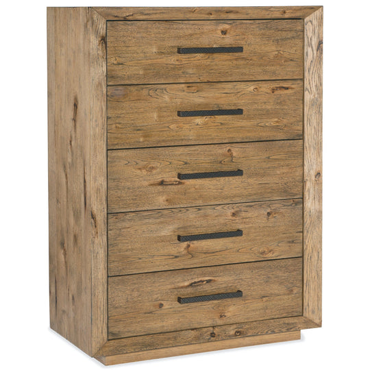 BIG SKY FIVE DRAWER DRESSER TALL: VINTAGE NATURAL