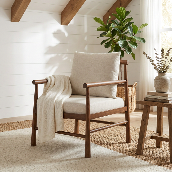 MAYNE SPINDLE-BACK WOOODEN ARMCHAIR