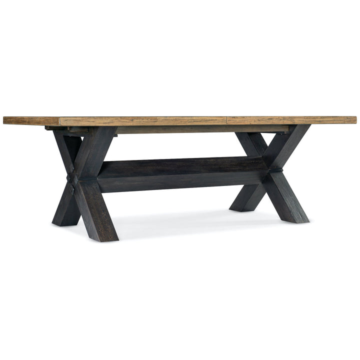 BIG SKY TRESTLE DINING TABLE w/ 2 - 20" LEAVES