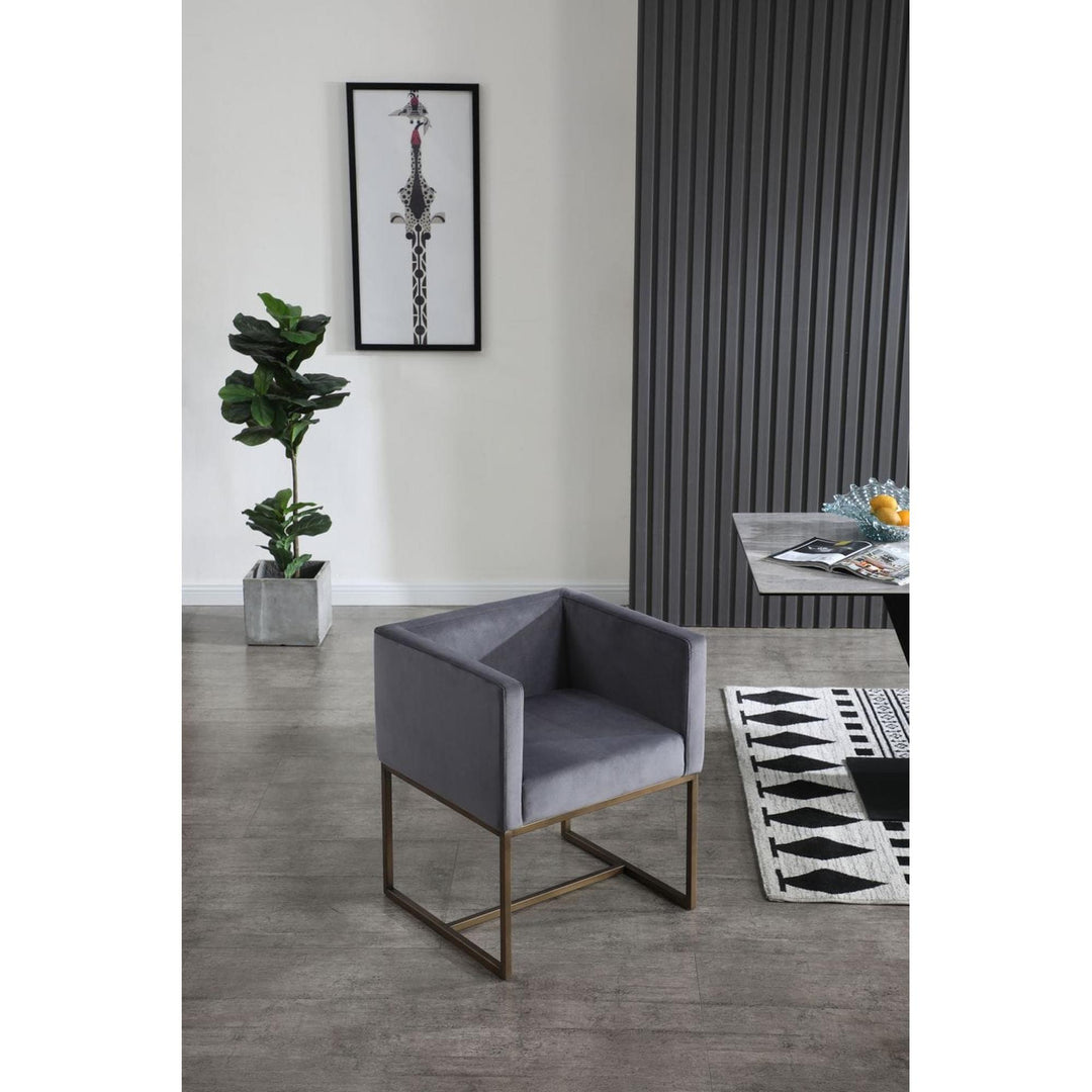 VGVCB grey dining chair, modern look