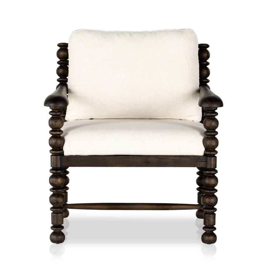 WELLISH BOBBIN LEG ACCENT CHAIR