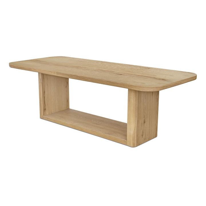 WINSTON RUSTIC OAK DINING TABLE
