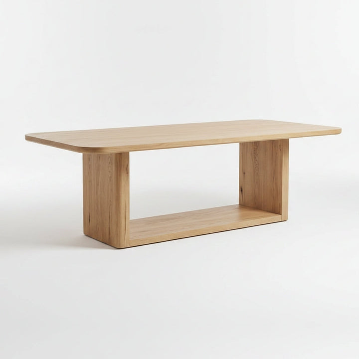 WINSTON RUSTIC OAK DINING TABLE