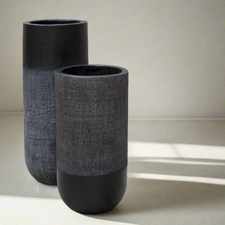 WOVEN SHADOW VASES | SET OF 2