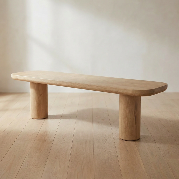 ANDERS NATURAL OAK DINING BENCH