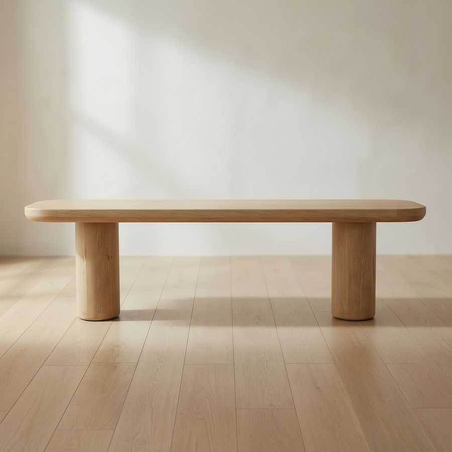 ANDERS NATURAL OAK DINING BENCH