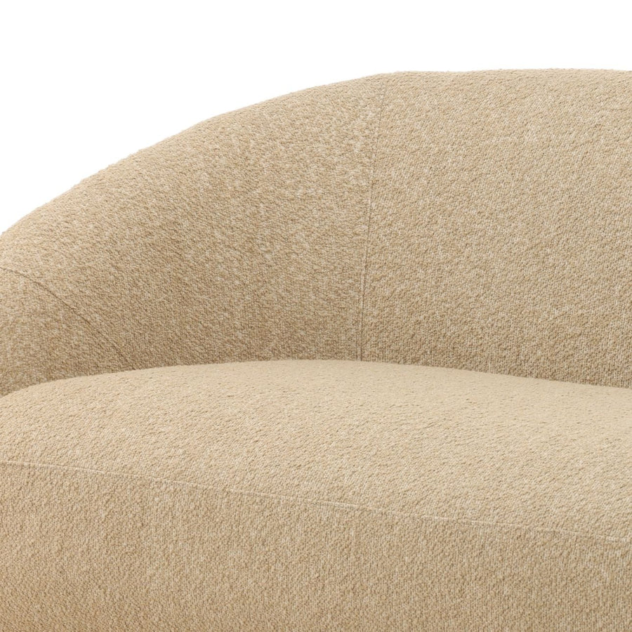 YULI BOUCLE UPHOLSTERED SOFA