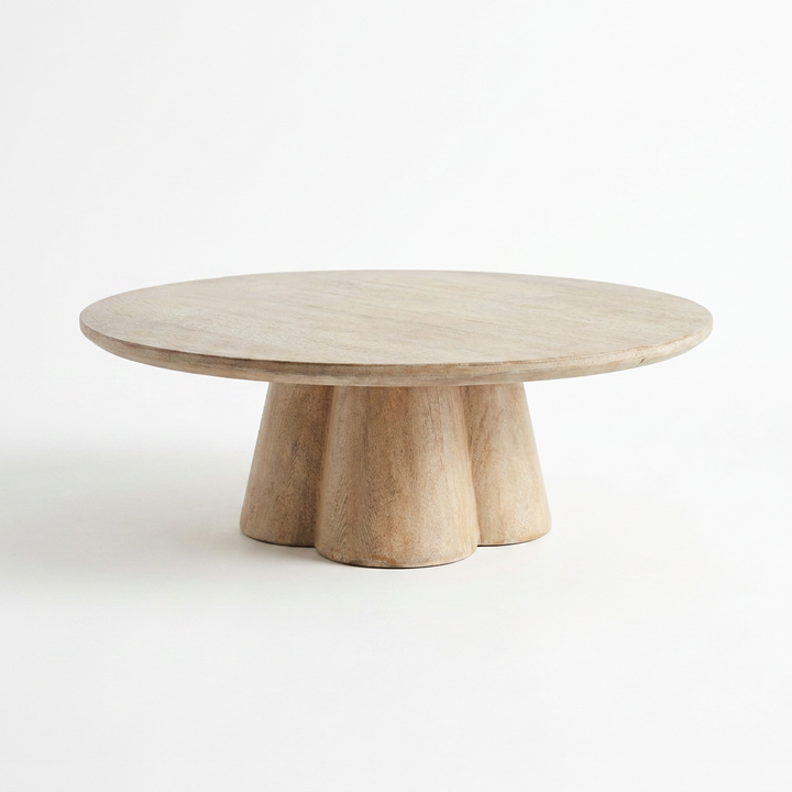 ZAYA NATURALIST ROUND COFFEE TABLE