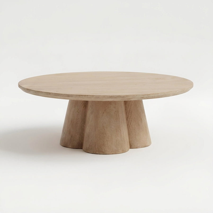 ZAYA NATURALIST ROUND COFFEE TABLE