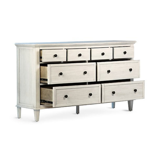 ABBY WHITE WASHED ACACIA DRESSER