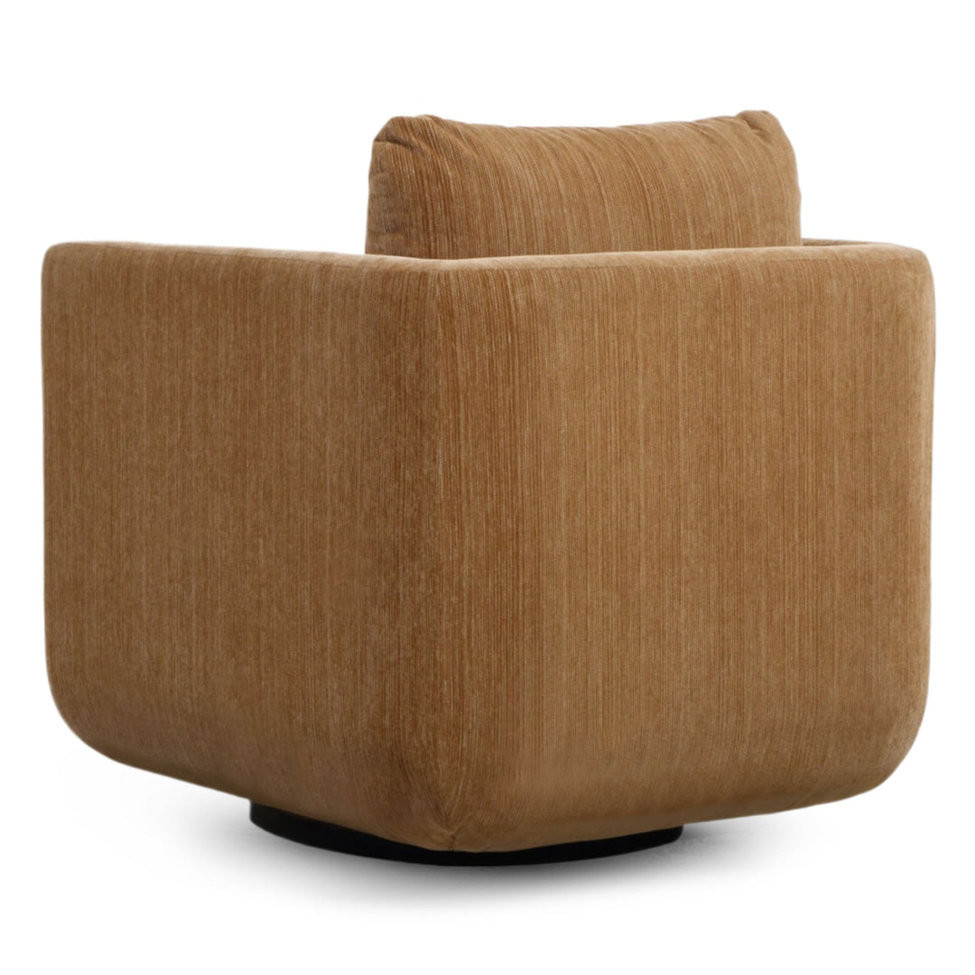 ABOUND CHENILLE UPHOLSTERED SWIVEL CHAIR