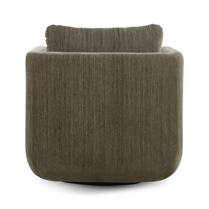 ABOUND CHENILLE UPHOLSTERED SWIVEL CHAIR