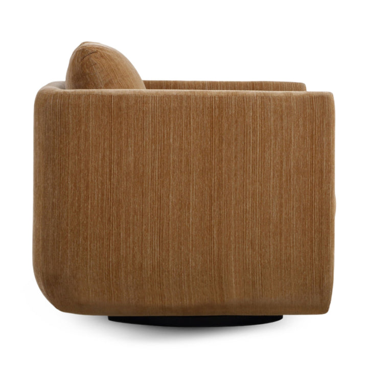 ABOUND CHENILLE UPHOLSTERED SWIVEL CHAIR