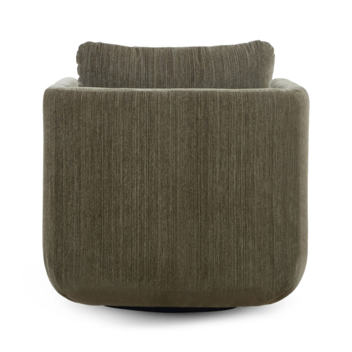 ABOUND CHENILLE UPHOLSTERED SWIVEL CHAIR