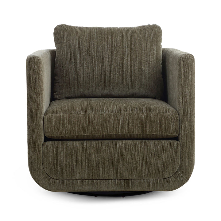 ABOUND CHENILLE UPHOLSTERED SWIVEL CHAIR