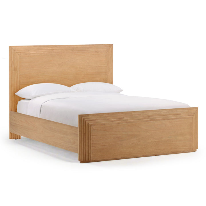 AERIS DECO OAK PANEL BED