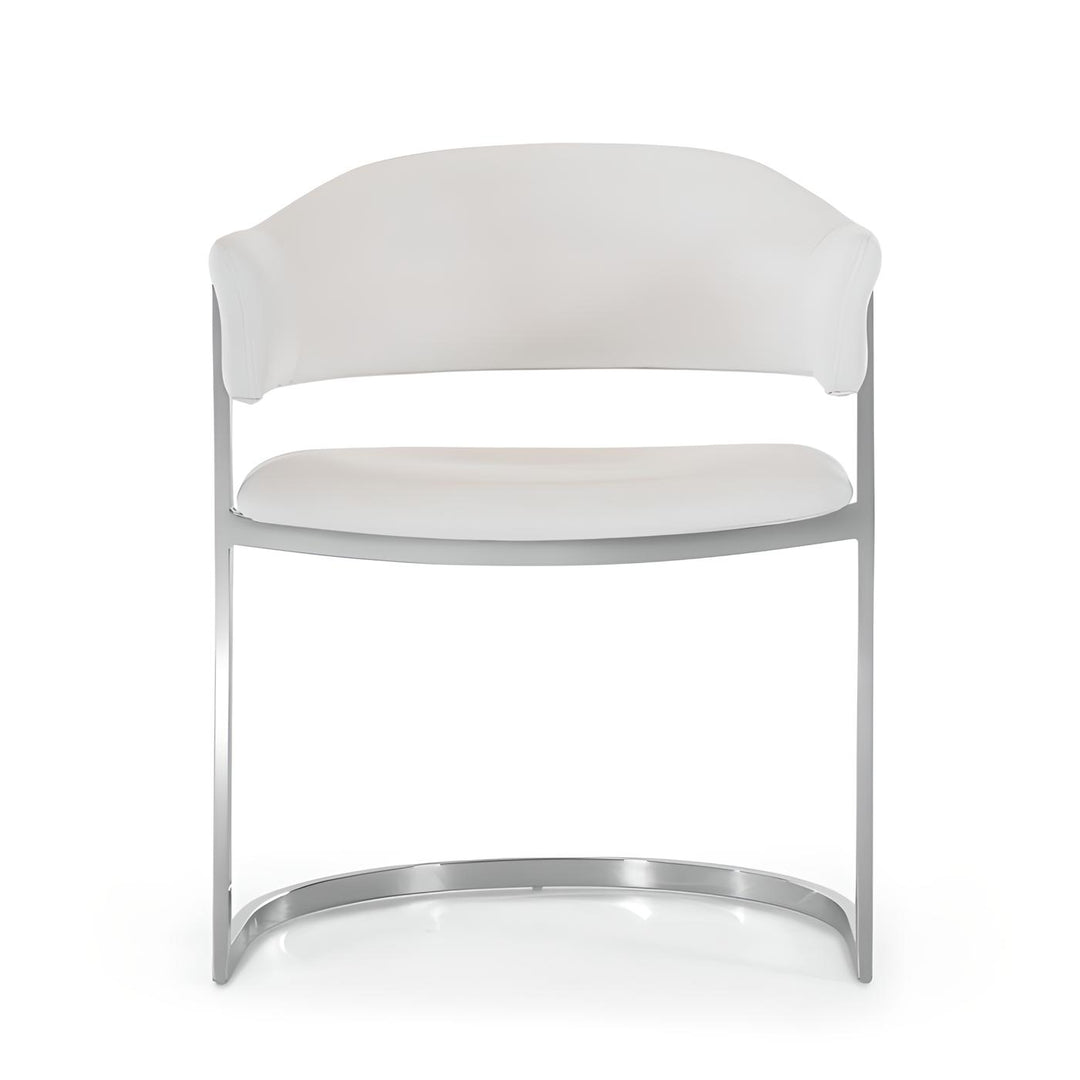 ALLIE LEATHERETTE DINING CHAIR