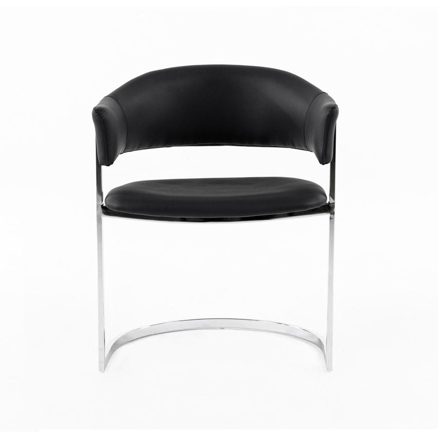 ALLIE LEATHERETTE DINING CHAIR