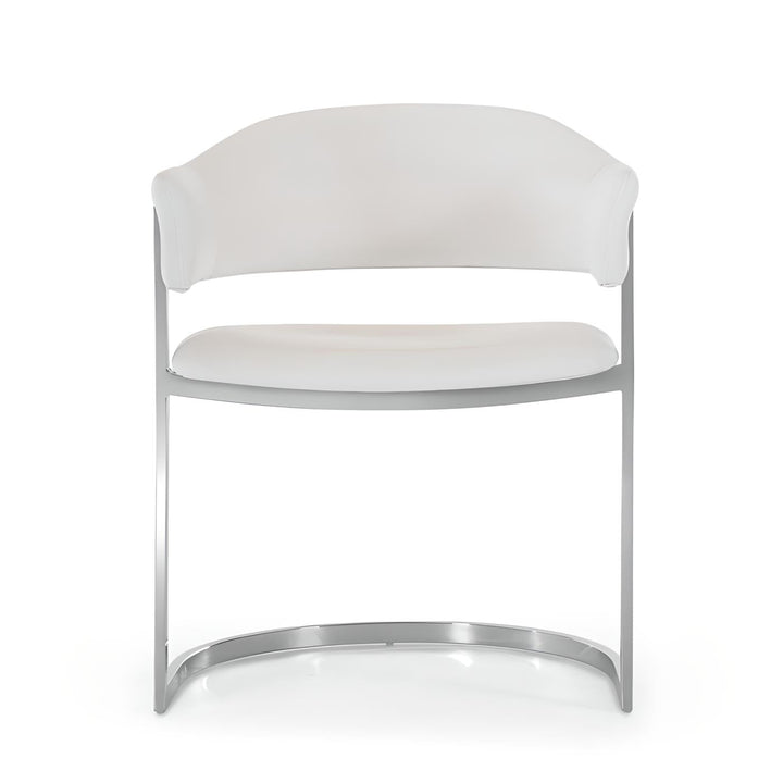 ALLIE LEATHERETTE DINING CHAIR