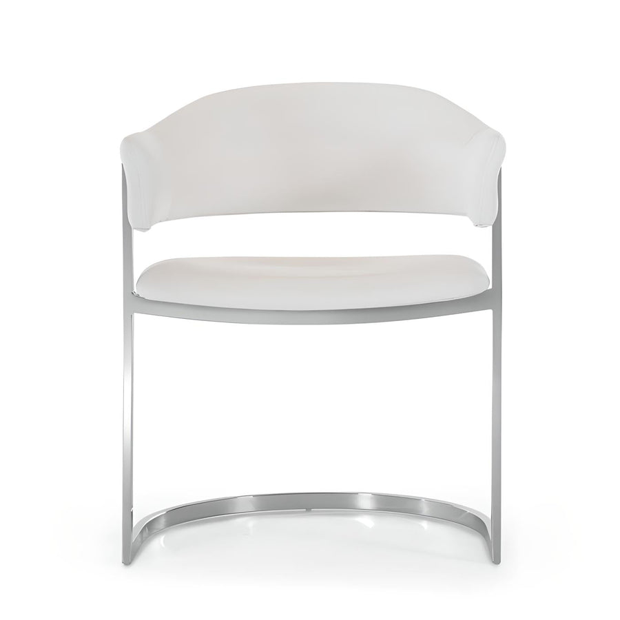 ALLIE LEATHERETTE DINING CHAIR