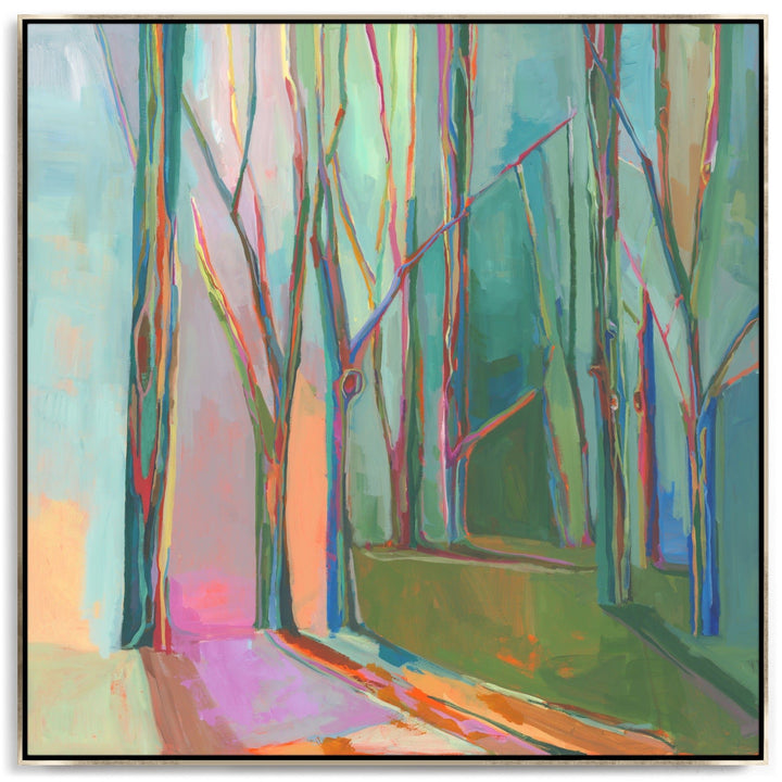 "ALONG THE WOODS" CANVAS ART