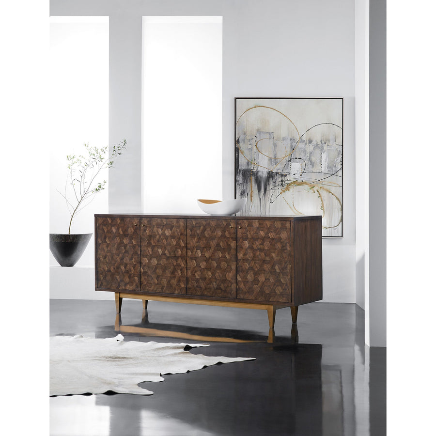 ALPINE FOUR - DOORS CREDENZA
