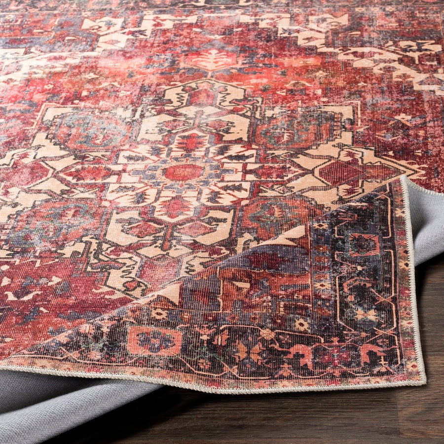 ADSILA VINTAGE PRINT FLAT RUG