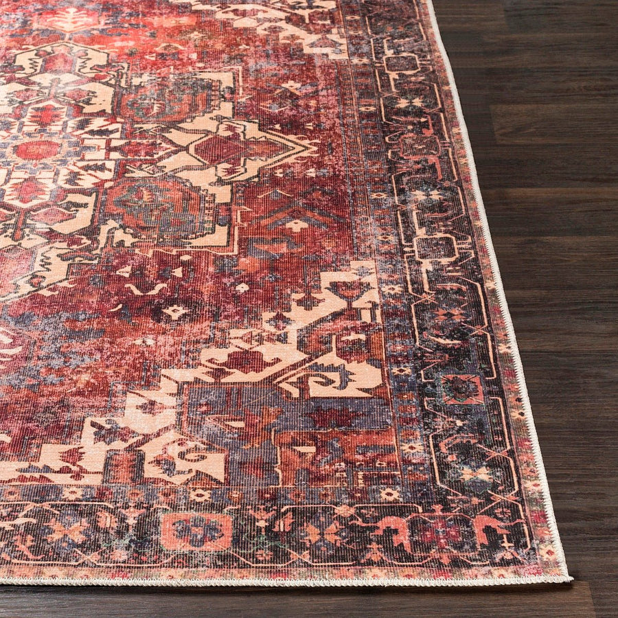 ADSILA VINTAGE PRINT FLAT RUG