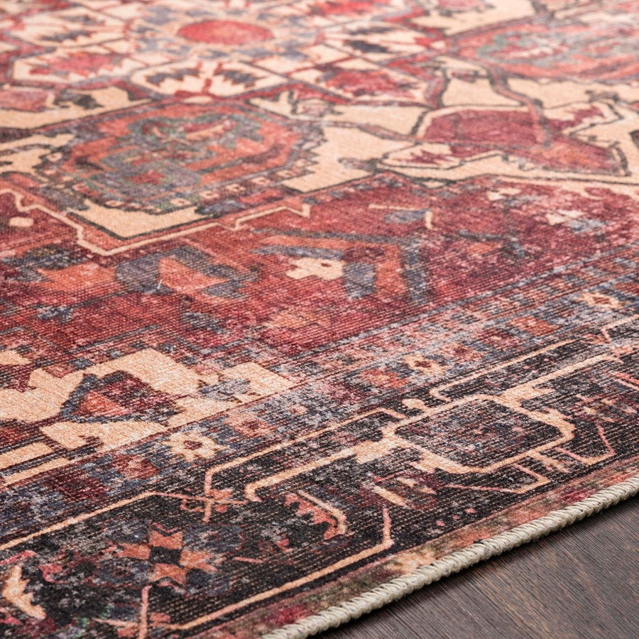 ADSILA VINTAGE PRINT FLAT RUG