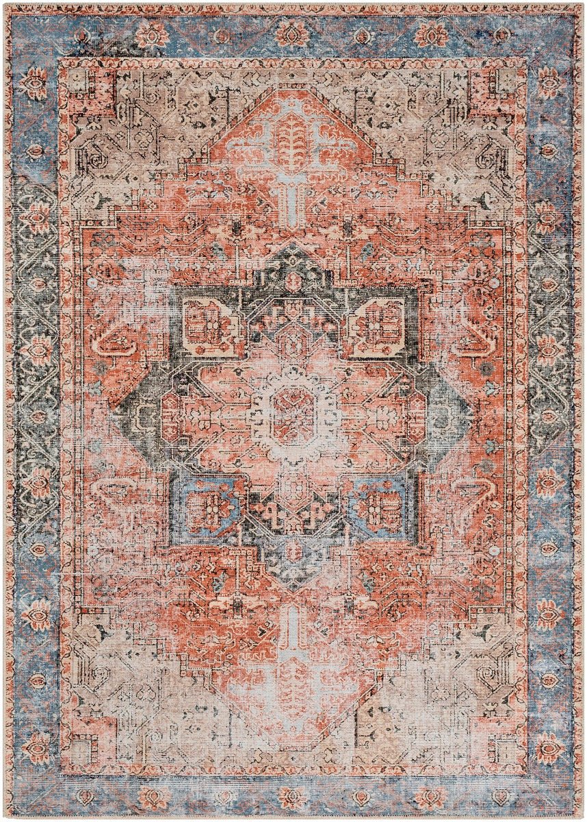 ADDIENA VINTAGE PRINT FLAT RUG