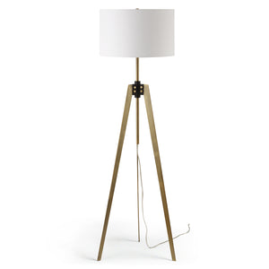 ANCHORAGE BRASS TRI - POD FLOOR LAMP