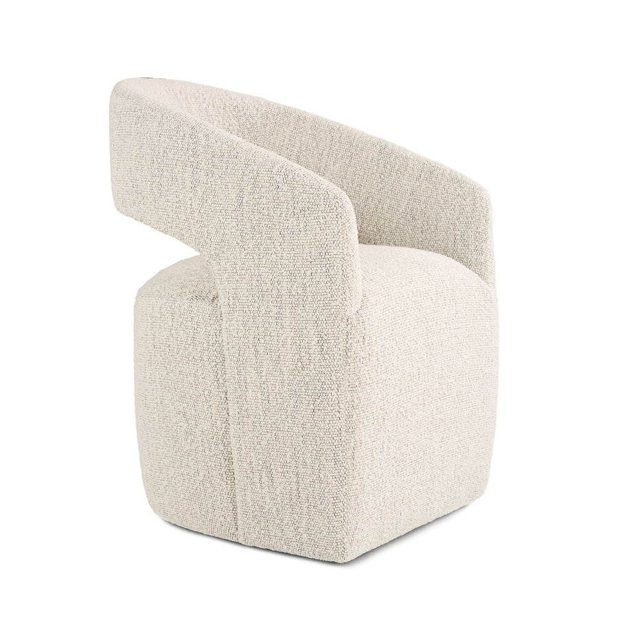 ANGIE ROLLER DINING CHAIR