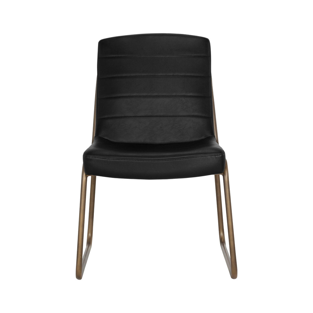 ANTON DINING CHAIR: BLACK | SET OF 2