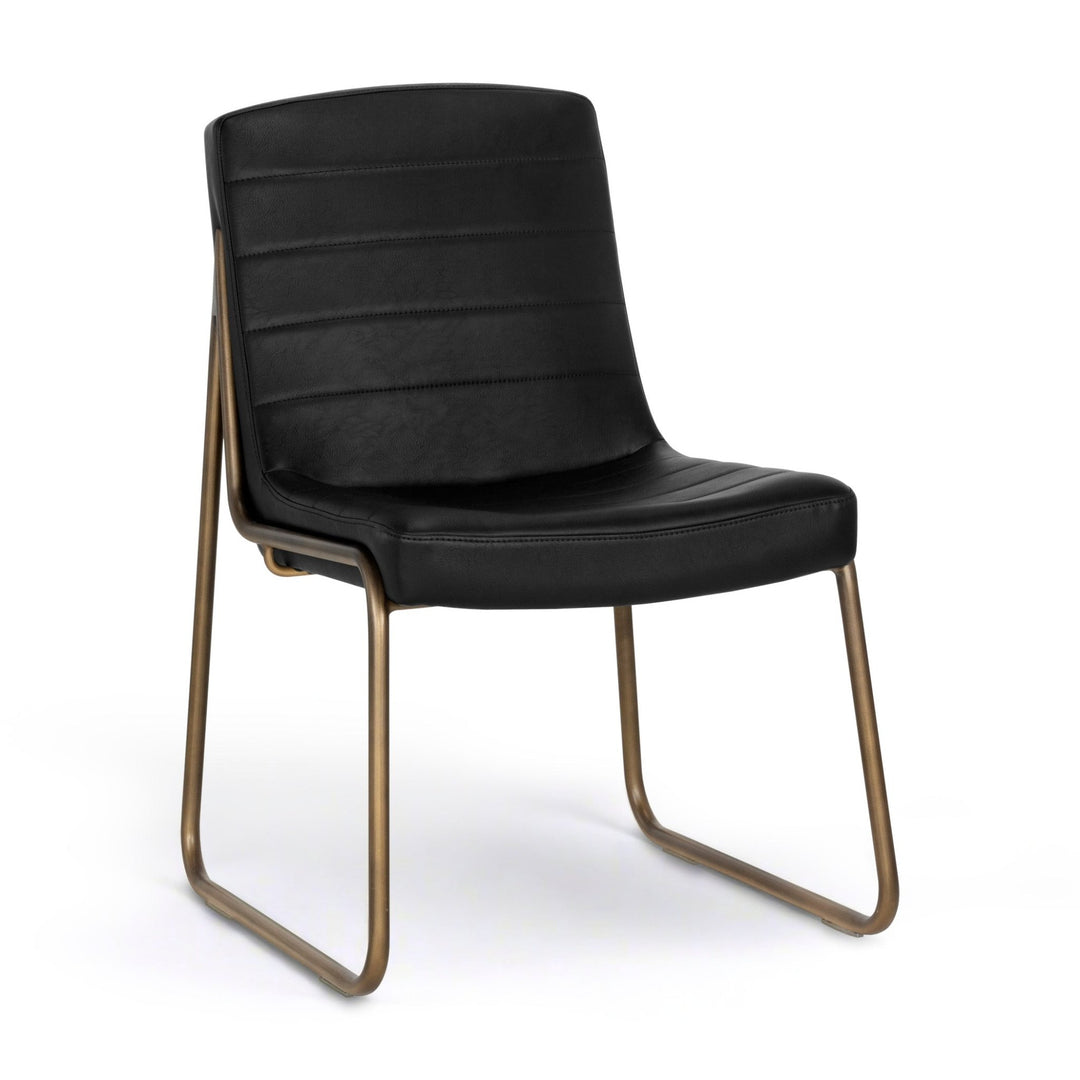 ANTON DINING CHAIR: BLACK | SET OF 2