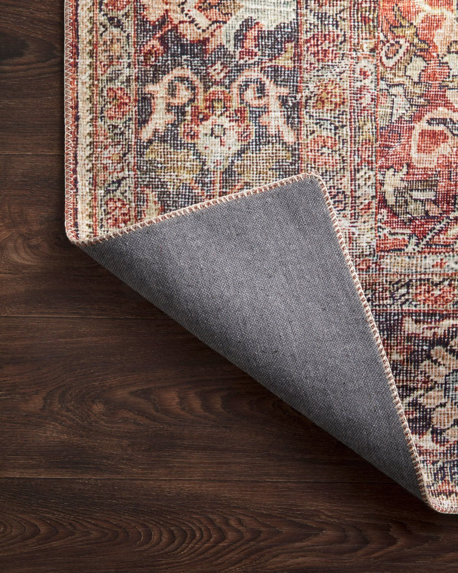 ARJUN VINTAGE PRINT FLAT RUG: SPICE