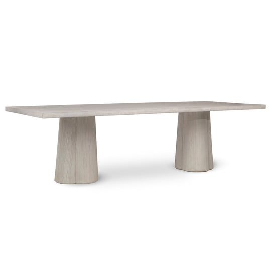 ARYA WHITEWASHED DINING TABLE