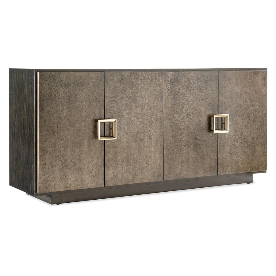 ASHER FOUR DOOR ENTERTAINMENT CREDENZA