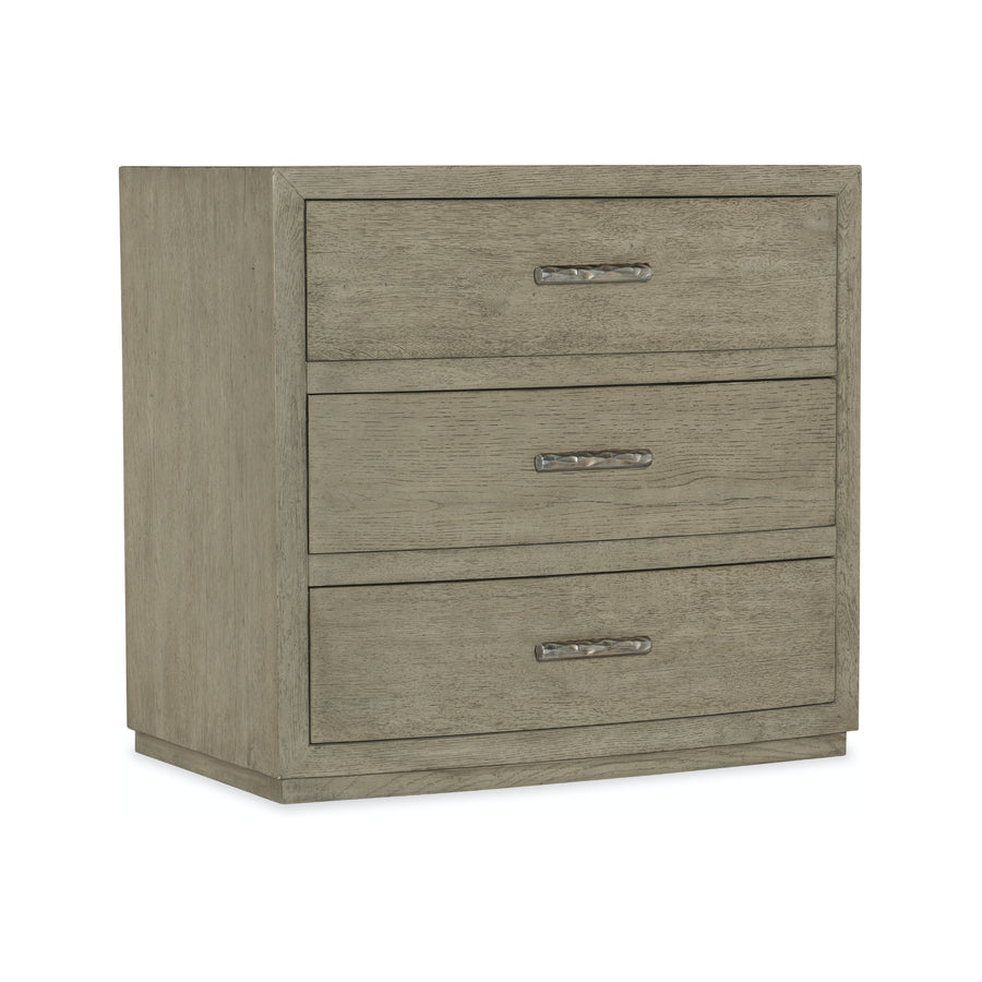 ASHFORD THREE DRAWER NIGHTSTAND