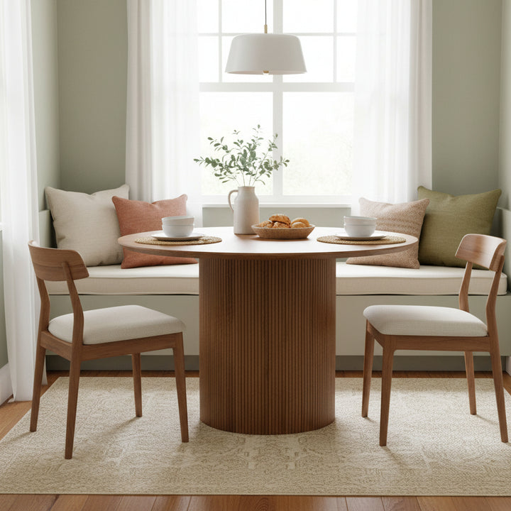 AUGUST MANGO ROUND DINING TABLE