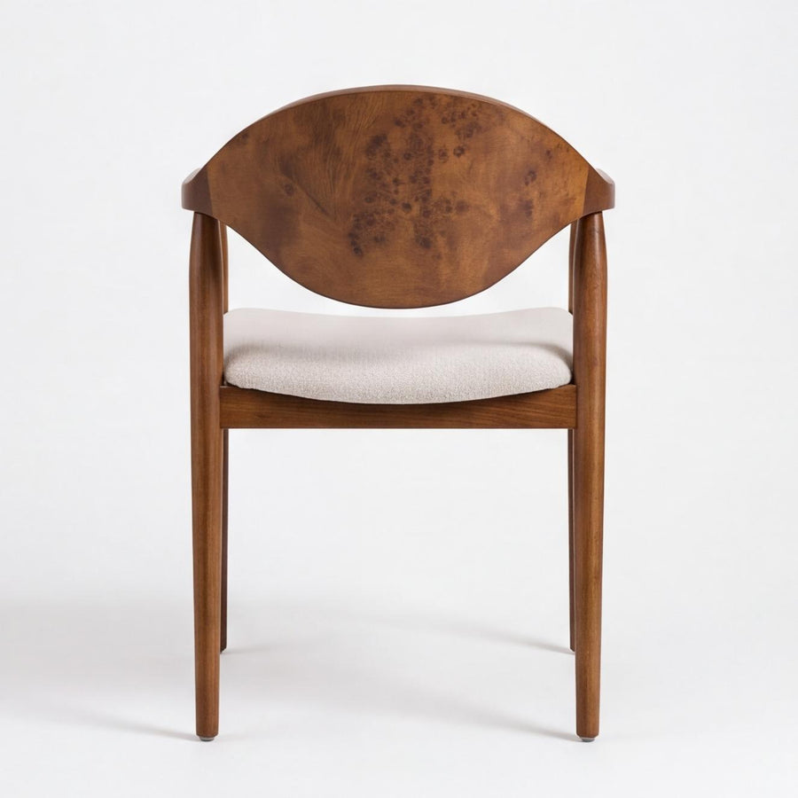 AUGUSTA BURL DINING CHAIR