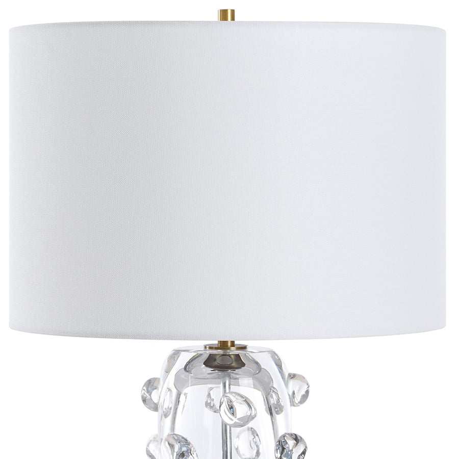 AURA CLEAR GLASS TABLE LAMP