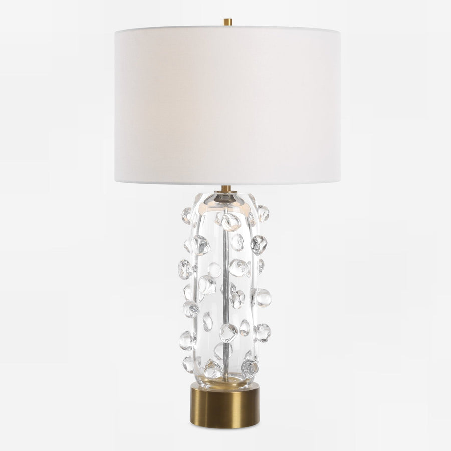 AURA CLEAR GLASS TABLE LAMP