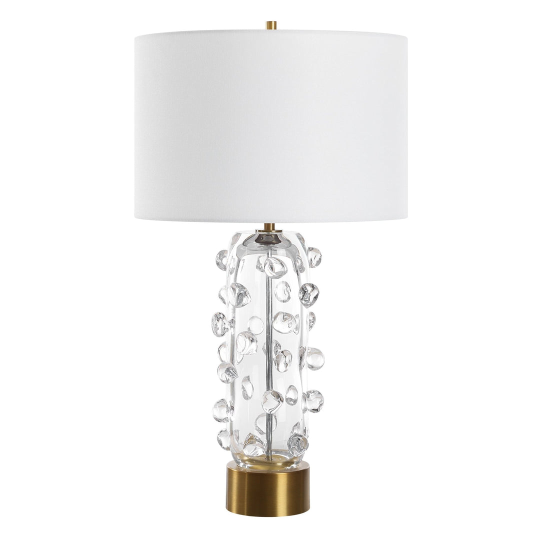 AURA CLEAR GLASS TABLE LAMP