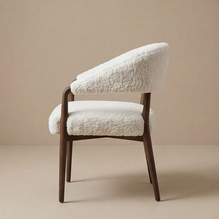 AUSTIN SHEARLING DINING CHAIR